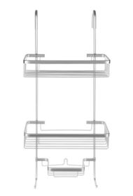 Závěsná polička do sprchy stříbrná Malatec 16721