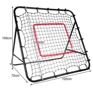 Rebounder - Tréninková branka 120 x 120 x 72 cm Trizand 23611