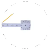 Designové 3D nalepovací hodiny 130 cm černé Ruhhy 19928