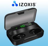 Bezdrátová sluchátka Bluetooth 4.1 - Powerbanka 2200 mAh Izoxis 14154