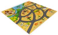 Pěnová podložka pro děti safari puzzle 9ks 93x93cm