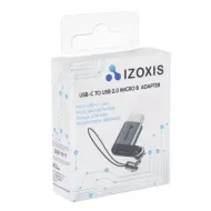 Adaptér OTG Micro USB 2.0 USB Type-C se šňůrkou Izoxis 18933