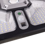 Pouliční osvětlení solární 220 LED COB, IP65, 8 W, černé Izoxis 22736