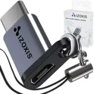 Adaptér OTG Micro USB 2.0 USB Type-C se šňůrkou Izoxis 18933