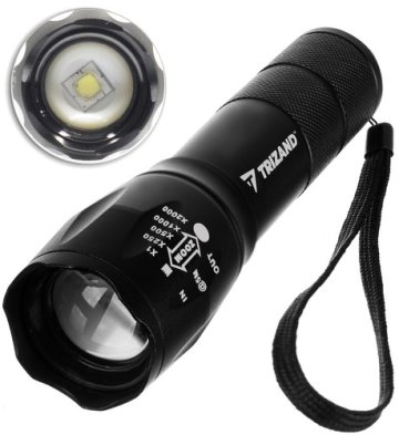 Svítilna T6, USB, LED CREE-XML-T6 Trizand 18368