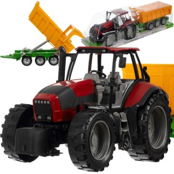 Zemědělský traktor s přívěsem 24711